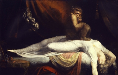 The Nightmare, by Johann Heinrich Füssli