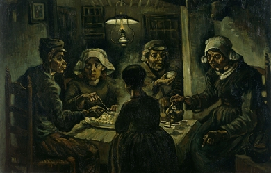 The Potato Eaters, by Vincent van Gogh