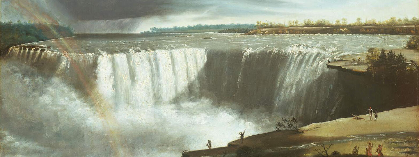 Niagara Falls from Table Rock, by Samuel Morse