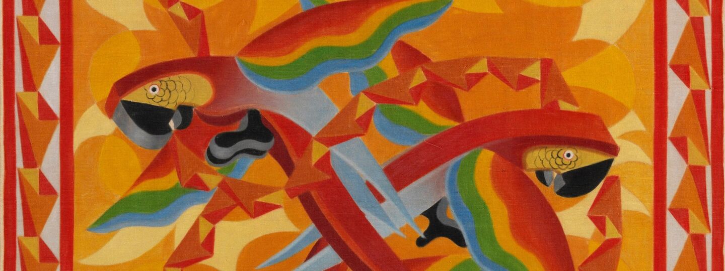 Parrots, by Giacomo Balla