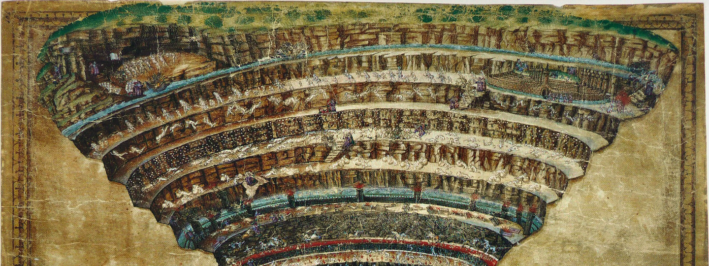 Chart of Hell, by Sandro Botticelli