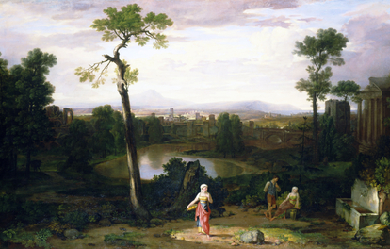 Italian Landscape, by Washington Allston