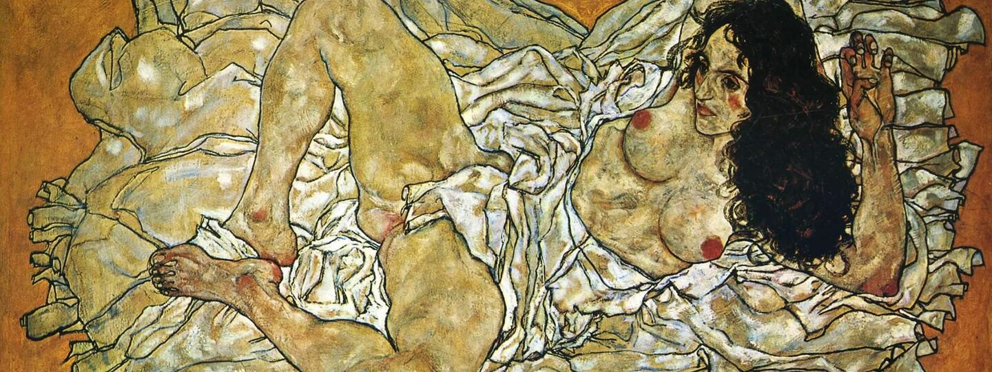 Reclining Woman, by Egon Schiele