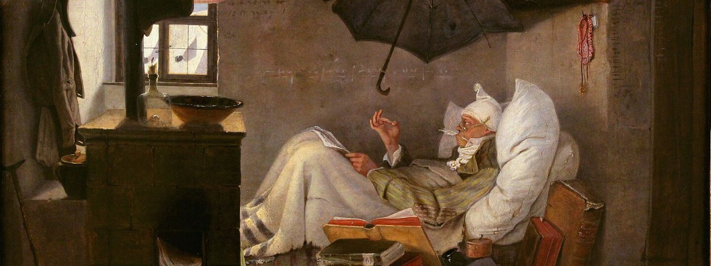 The poor poet, by Carl Spitzweg