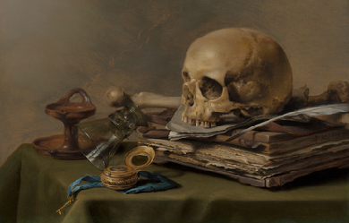 Vanitas Still Life, by Pieter Claesz