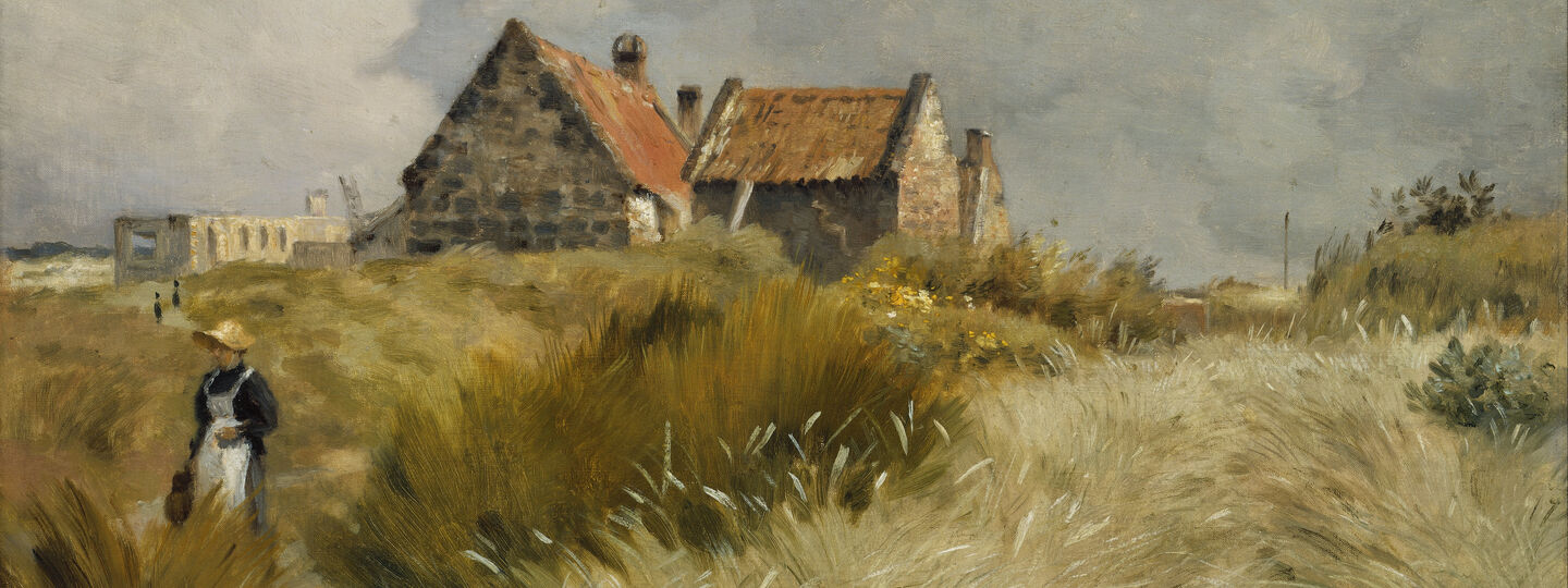Cottage in the Dunes, by Jean Charles Cazin