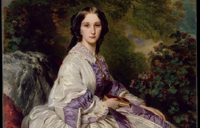 Countess Alexander Nikolaevitch Lambsdorff, by Franz Xaver Winterhalter