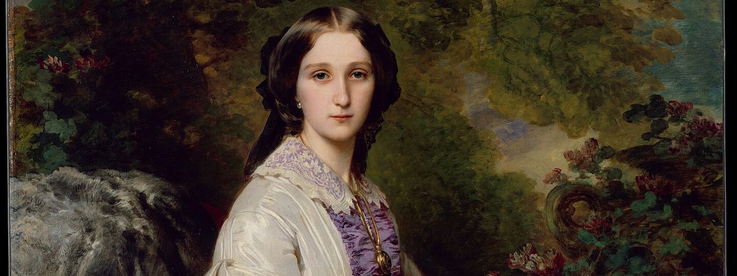 Countess Alexander Nikolaevitch Lambsdorff, by Franz Xaver Winterhalter