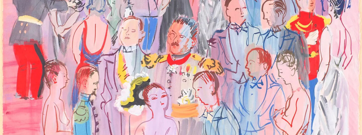 Reception at the Admiralty, by Raoul Dufy