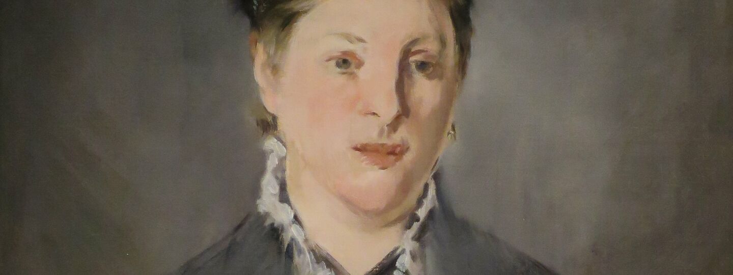 Full-face Portrait of Manet's Wife, by Édouard Manet