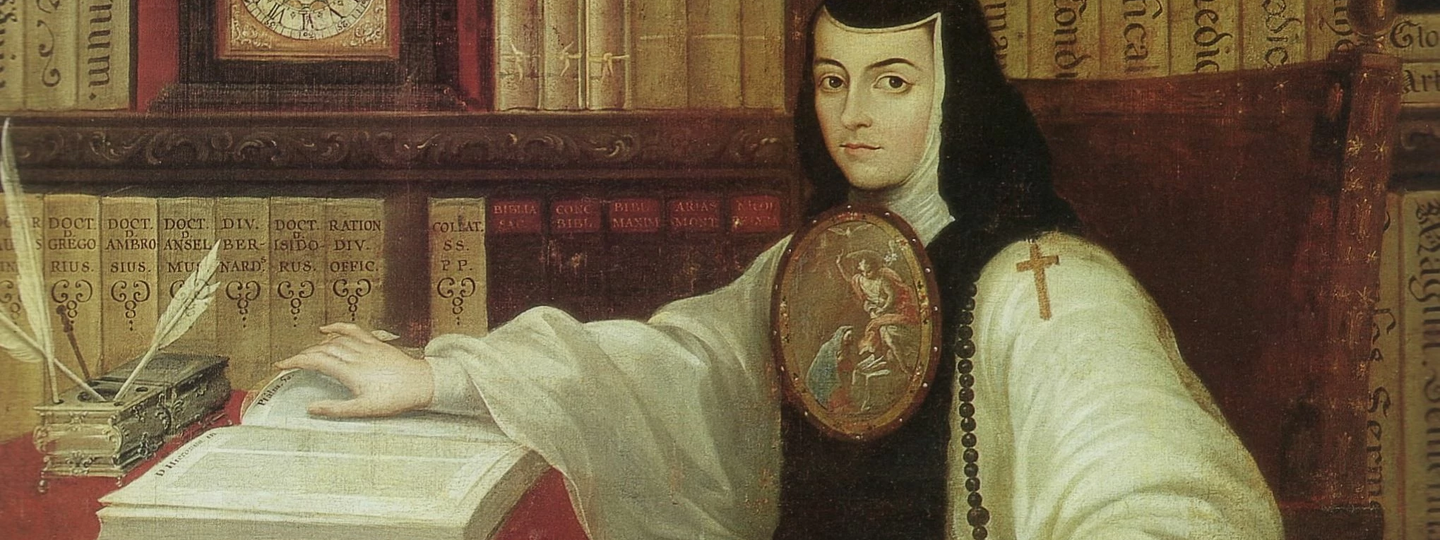 Portrait of Sor Juana Inés de la Cruz, by Miguel Cabrera