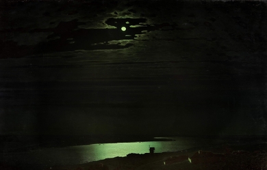 Moonlit Night on the Dniepr, by Arkhip Kuindzhi