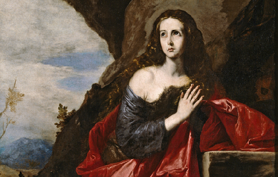 Penitent Magdalene, by Jusepe de Ribera