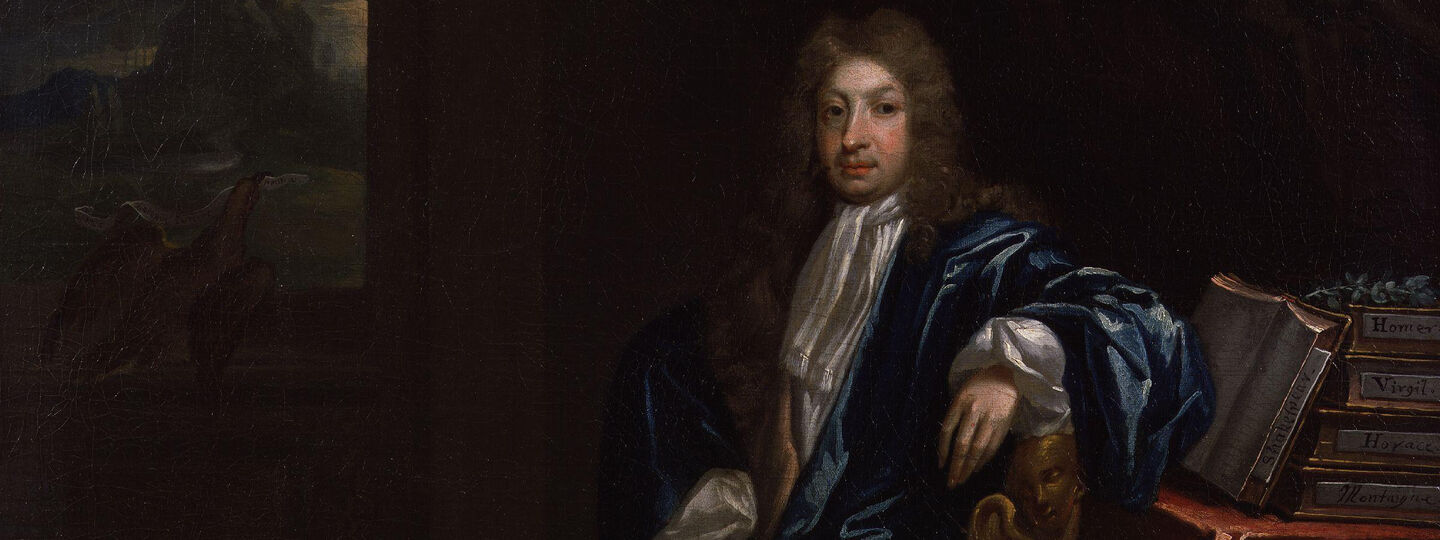 Portrait of John Dryden, by James Maubert