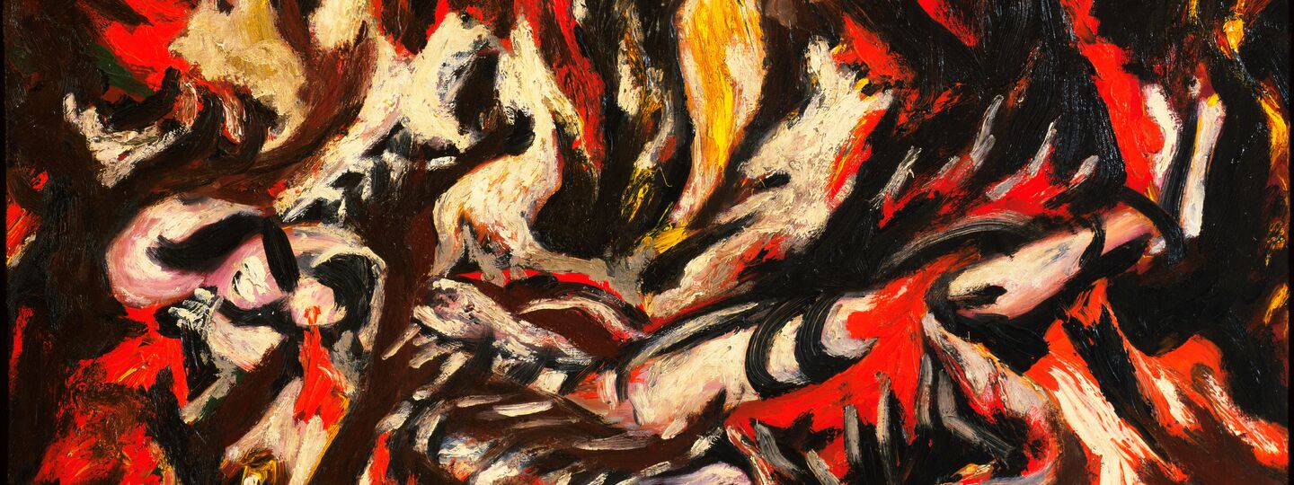 The Flame, by Jackson Pollock