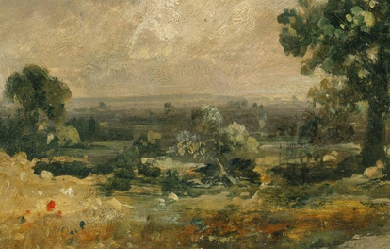 English Landscape, by John Constable