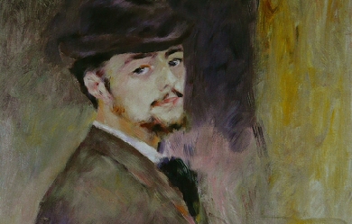 Self-portrait at thirty-five, by Pierre-Auguste Renoir