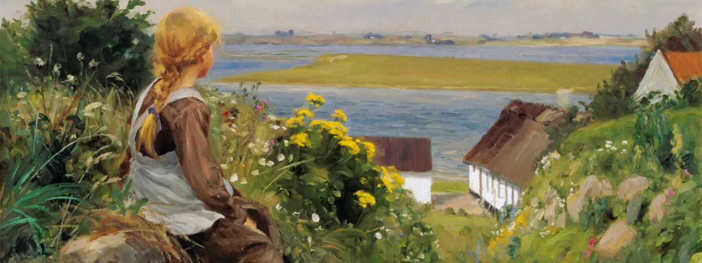 In thought, by Hans Andersen Brendekilde