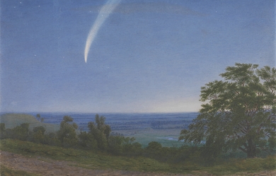 Donati's Comet,, by William Turner of Oxford