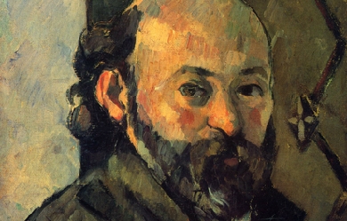 Self-portrait, by Paul Cézanne