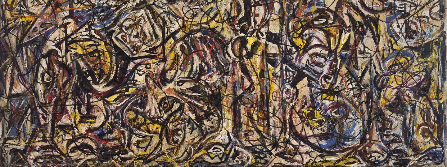 There Were Seven in Eight, by Jackson Pollock