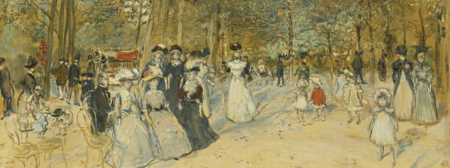 The Champs-Élysées, by Jean-François Raffaëlli