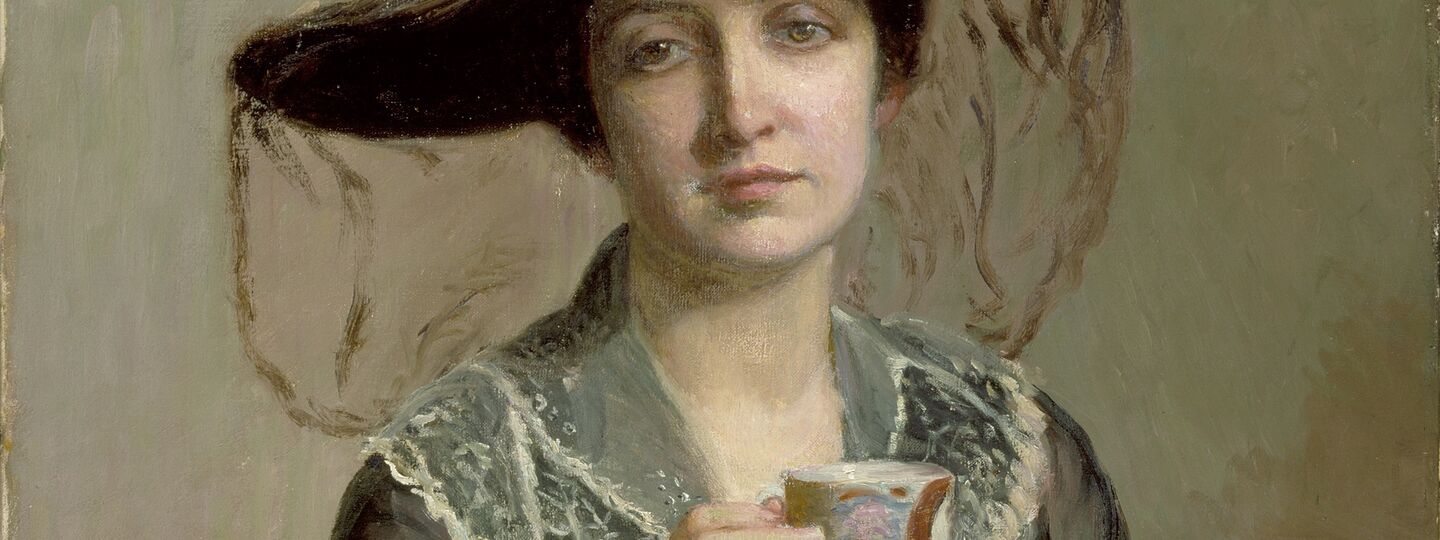 A Cup of Tea, by Lilla Cabot Perry