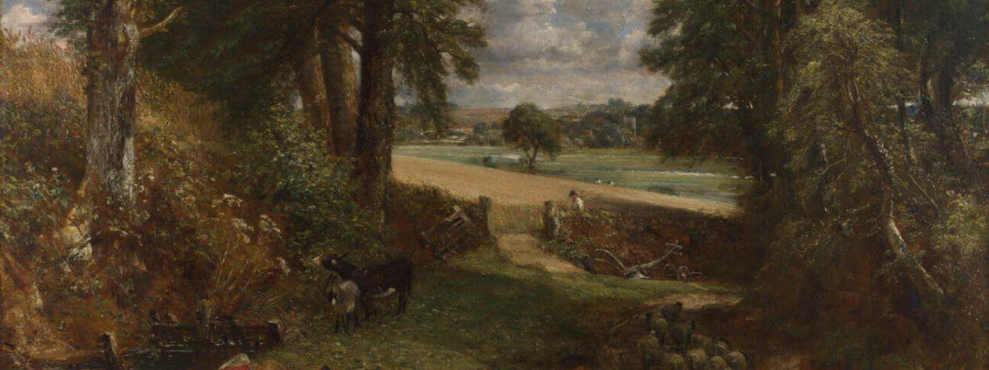 The Cornfield, by John Constable