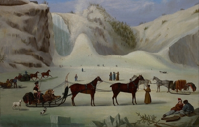 The Ice Cone, Montmorency Falls, Québec, by Robert Clow Todd