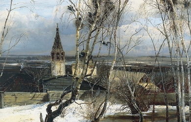 The Rooks Have Returned, by Alexei Savrasov