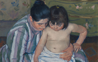 The Child's Bath, by Mary Cassatt