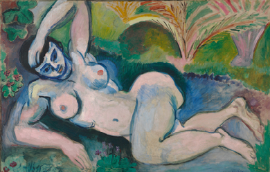 Blue Nude (Souvenir of Biskra), by Henri Matisse 