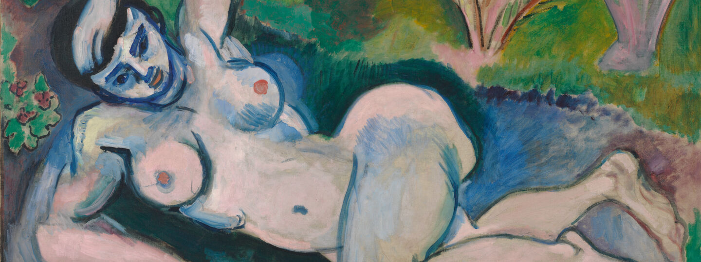 Blue Nude (Souvenir of Biskra), by Henri Matisse 