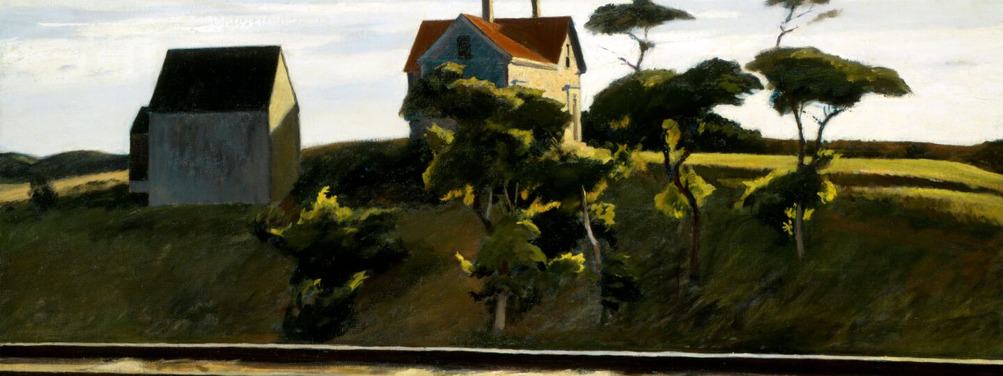 New York, New Haven and Hartford, by Edward Hopper