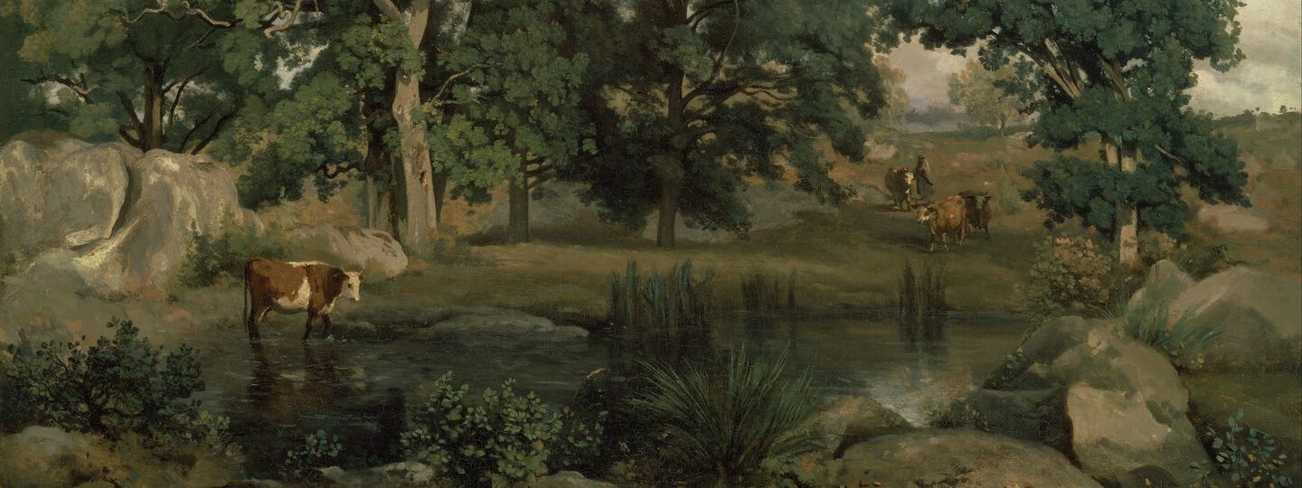 Forest of Fontainebleau, by Jean-Baptiste-Camille Corot