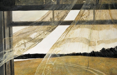 Wind from the Sea, by Andrew Wyeth