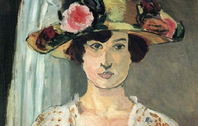 Woman in a Hat, by Henri Matisse