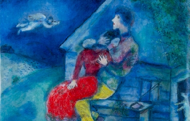 The Lovers, by Marc Chagall