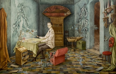 Harmony (Suggestive Self-Portrait), by Remedios Varo