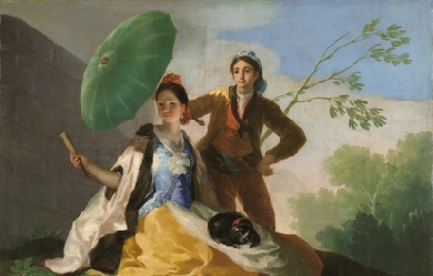 The Parasol, by Francisco de Goya