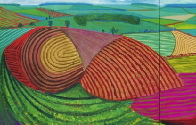 Double East Yorkshire, by David Hockney