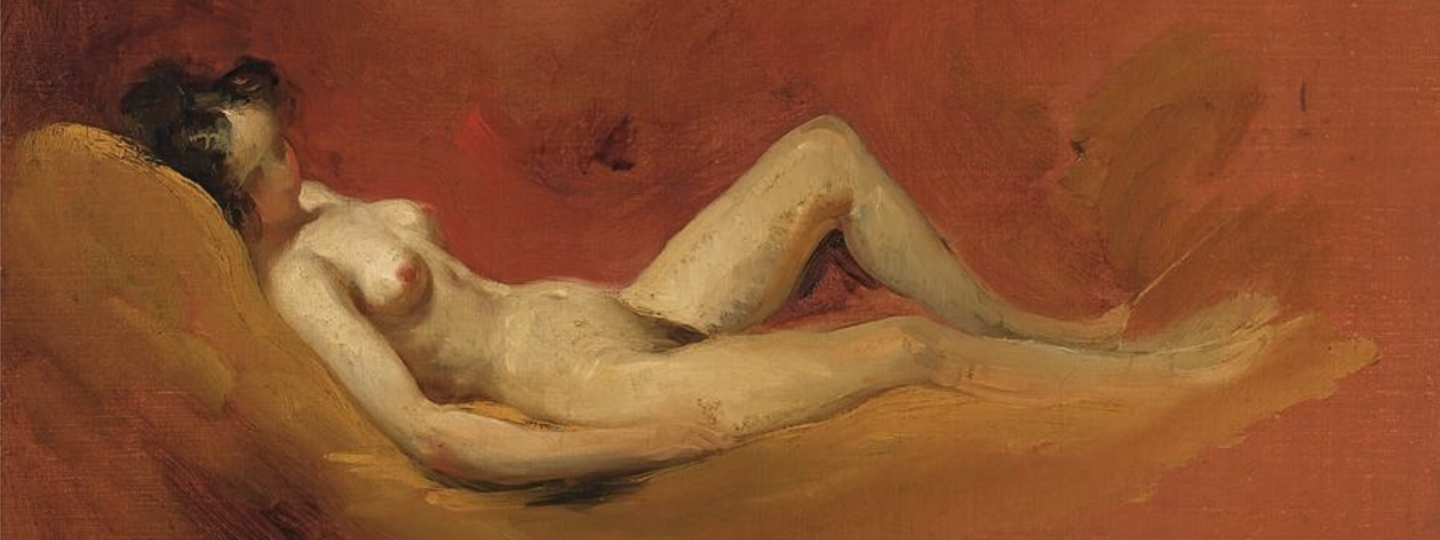 Female nude study, by William Etty