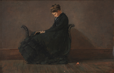 Portrait of Helena de Kay, by Winslow Homer