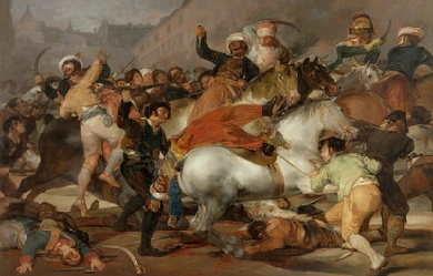 On May 2, 1808 in Madrid, by Francisco de Goya