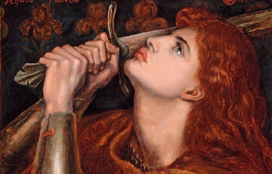 Joan of Arc, by Dante Gabriel Rossetti