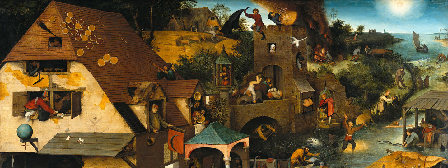 The Dutch Proverbs, by Pieter Bruegel the Elder