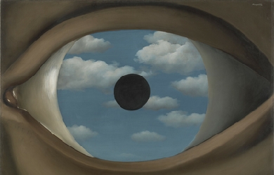 The False Mirror, by René Magritte