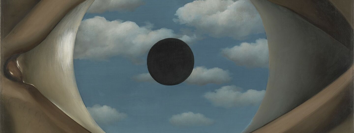 The False Mirror, by René Magritte