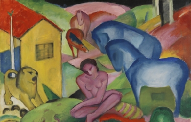 The Dream, by Franz Marc