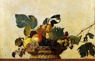 Basket of Fruit, by Caravaggio